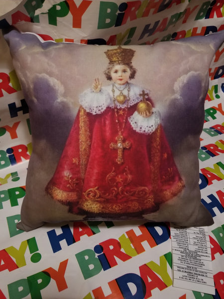 Infant Jesus hug and throw pillow